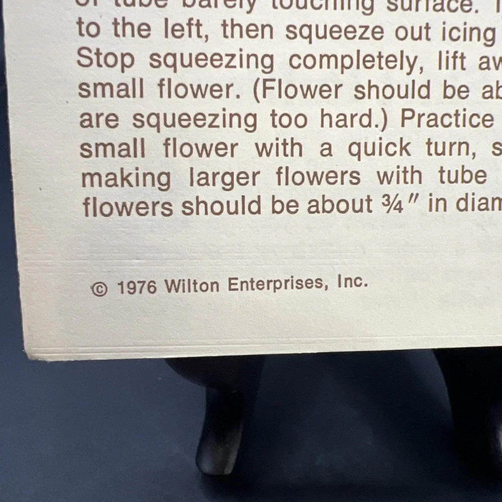 1976 Wilton Complete Instructions Baking Decorating Holly Hobbie Cake Foldout